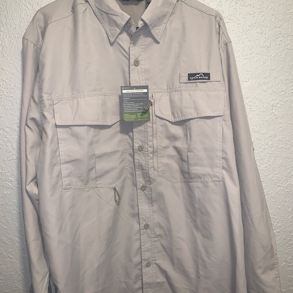 Eddie Bauer fishing shirt